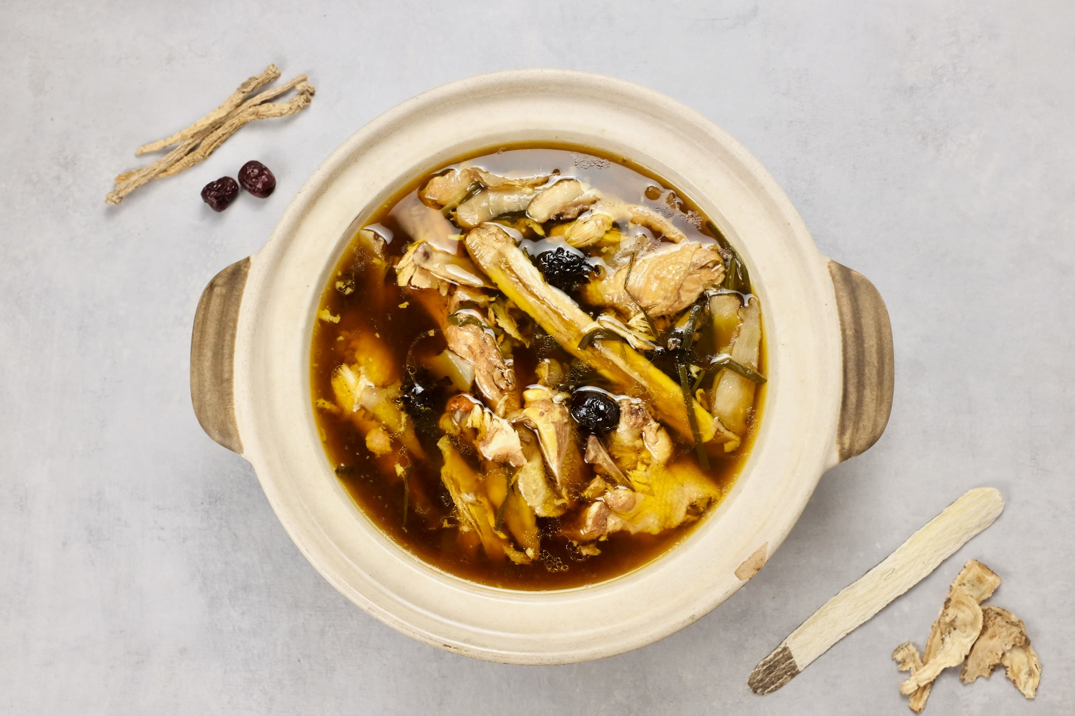 Herbal Chicken Broth For Hotpot