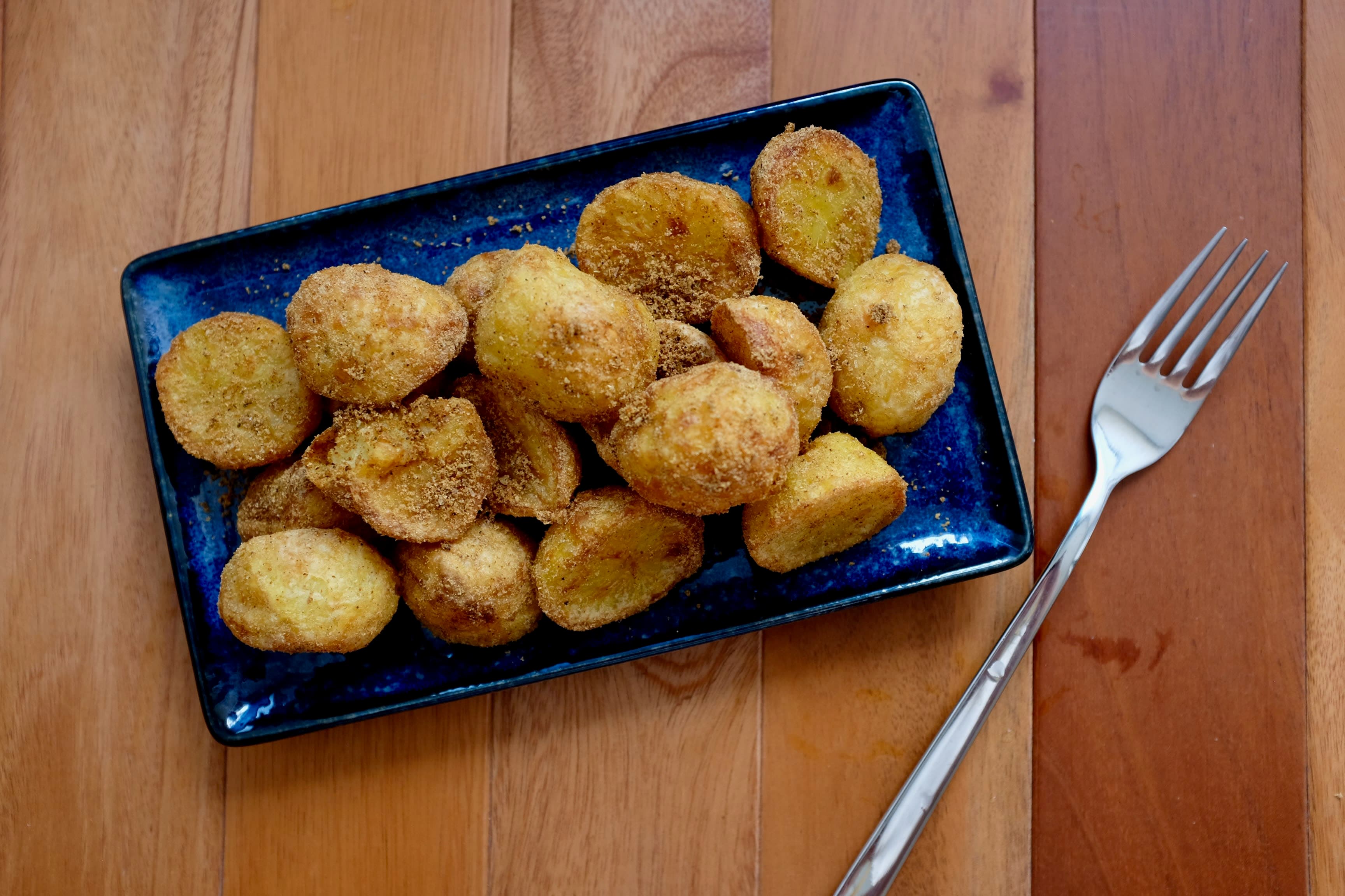 Crispy Potatoes with Sichuan Spice Mix